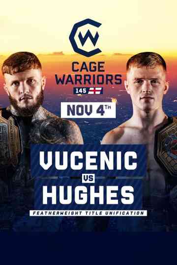 Cage Warriors 145: London Poster