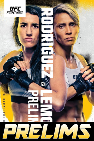 UFC Fight Night 214: Rodriguez vs. Lemos - Prelims Poster