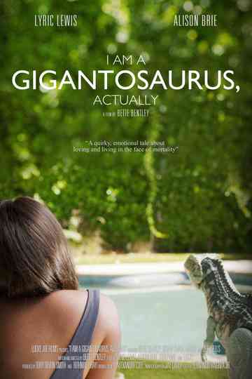 I Am a Gigantosaurus, Actually Poster