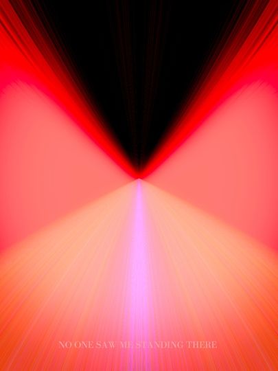 no one saw me standing there