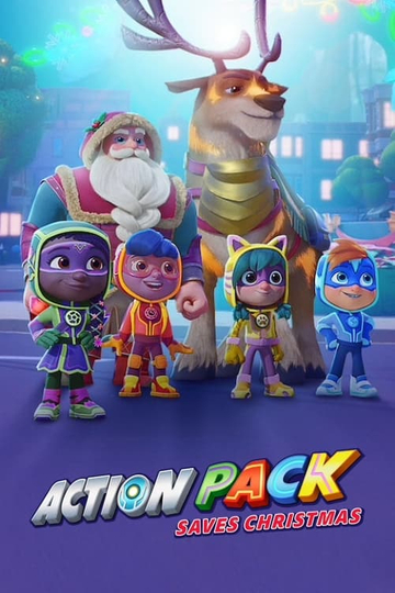 The Action Pack Saves Christmas Poster