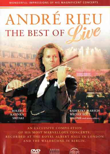 André Rieu - The Best Of Live Poster