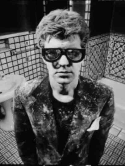 Black and White Bathroom Poster