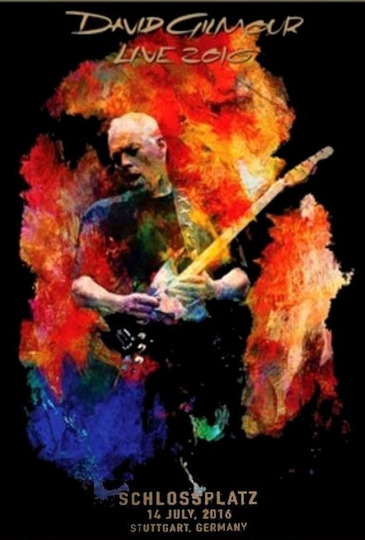 David Gilmour - Live at Schlossplatz 2016 Poster