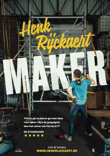 Henk Rijckaert: Maker Poster