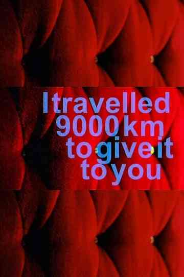 I Travelled 9000 km to Give It to You Poster