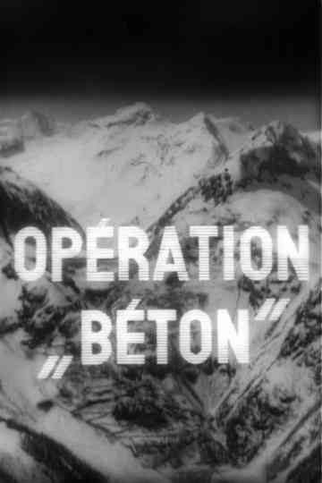 Operation Concrete poster