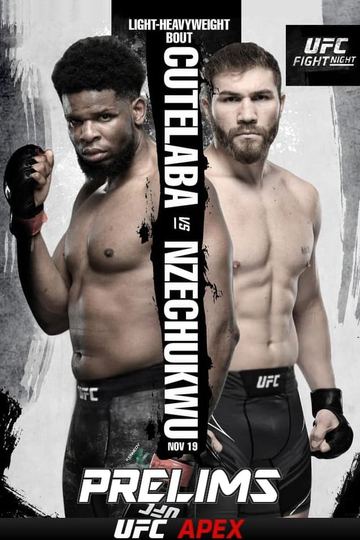 UFC Fight Night 215: Nzechukwu vs. Cuțelaba - Prelims Poster