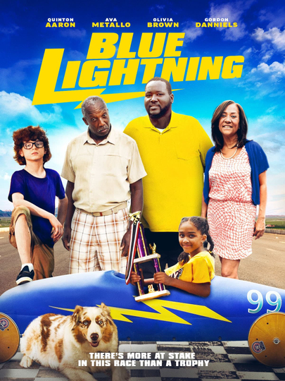 Blue Lightning Poster