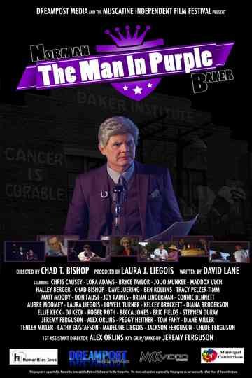 Norman Baker - The Man In Purple Poster