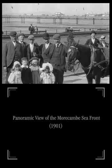 Panoramic View of the Morecambe Sea Front poster
