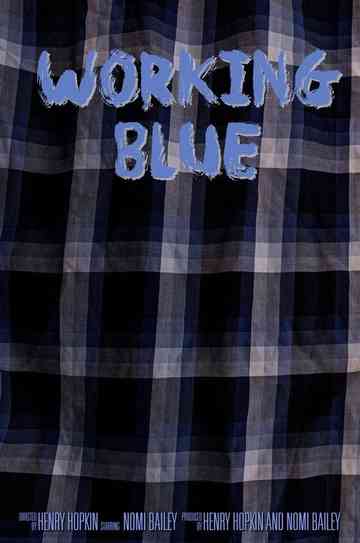 Working Blue Poster