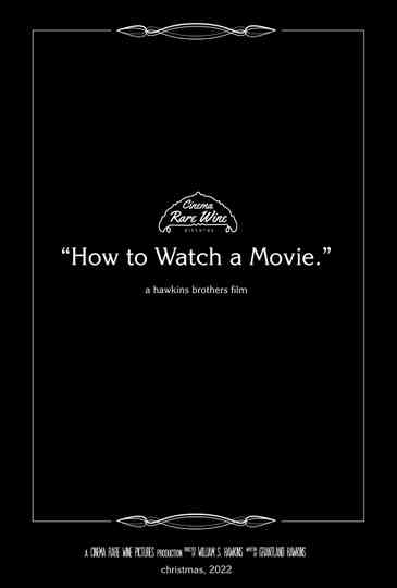 How to Watch a Movie Poster
