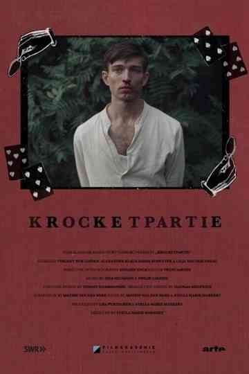 Krocketpartie poster