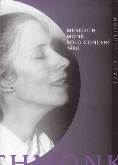 Meredith Monk: Solo Concert 1980 Poster