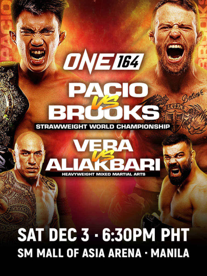 ONE 164: Pacio vs. Brooks Poster