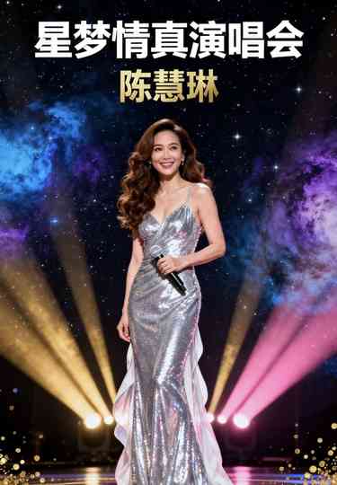 陈慧琳 星梦情真演唱会 Poster