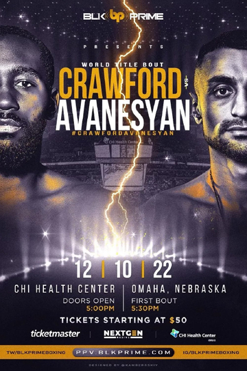 Terence Crawford vs. David Avanesyan Poster