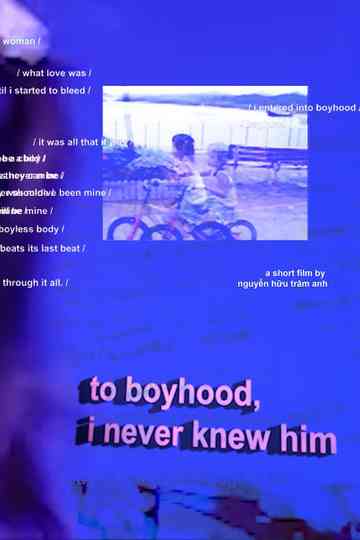 to boyhood, i never knew him Poster