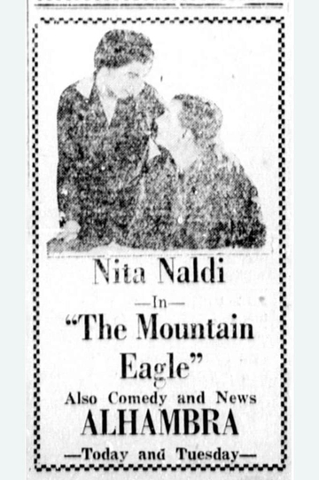 The Mountain Eagle Poster