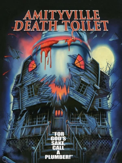 Amityville Death Toilet Poster