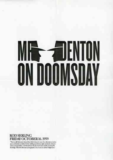 Mr. Denton on Doomsday Poster