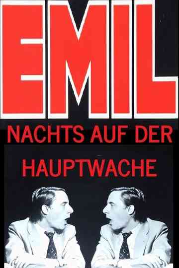 Emil - Nachts auf der Hauptwache Poster