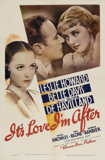 It's Love I'm After Poster