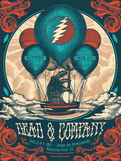 Dead & Company: 2017.06.03 - Shoreline Amphitheatre - Mountain View, CA Poster