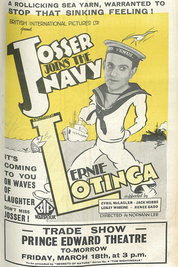 Josser Joins the Navy Poster