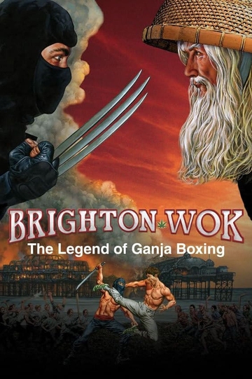 Brighton Wok The Legend of Ganja Boxing Poster