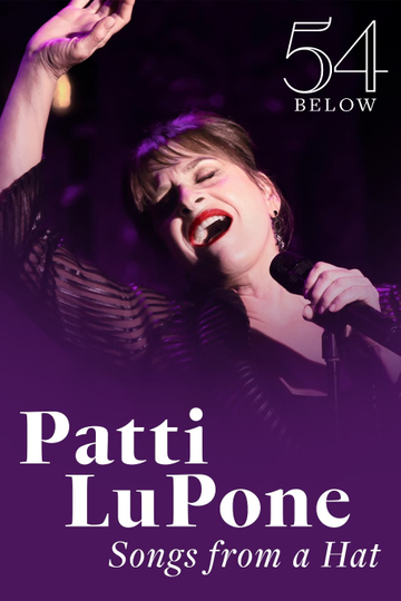 Patti LuPone: Songs From a Hat Poster