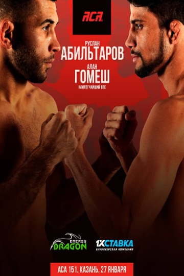 ACA 151: Abiltarov vs. Gomes Poster