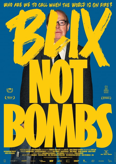 Blix Not Bombs Poster