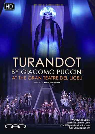 Turandot - Liceu Poster
