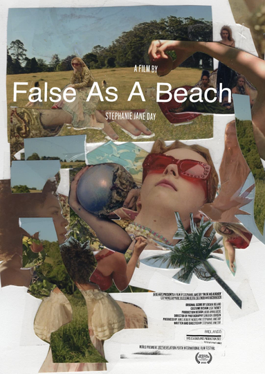 False As A Beach Poster