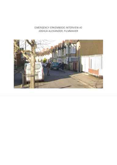 Joshua Alexander, Filmmaker Poster