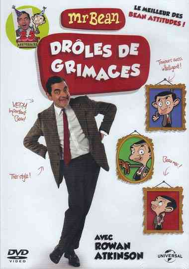 Mr Bean Funny Faces Poster