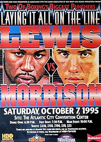 Lennox Lewis vs. Tommy Morrison Poster
