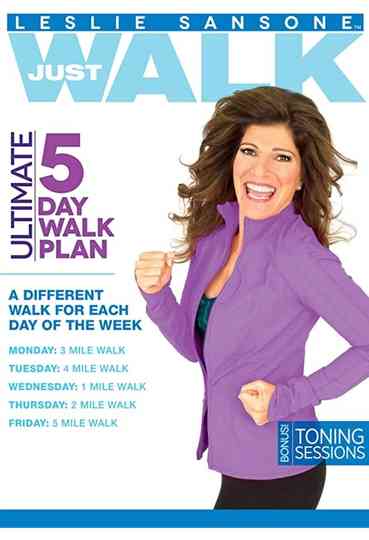 Leslie Sansone: Ultimate 5 Day Walk Plan Poster