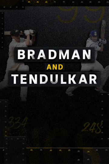 Bradman and Tendulkar Poster