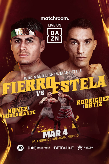 Angel Fierro vs. Eduardo Estela Poster