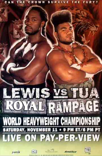 Lennox Lewis vs. David Tua Poster