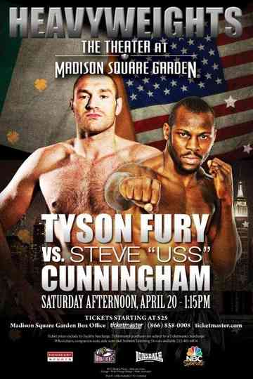 Tyson Fury vs. Steve Cunningham Poster