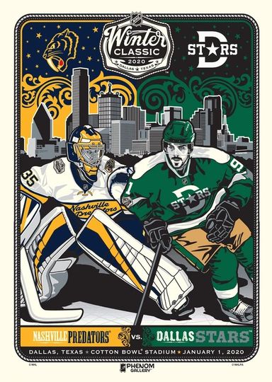 2020: Dallas Stars vs. Nashville Predators