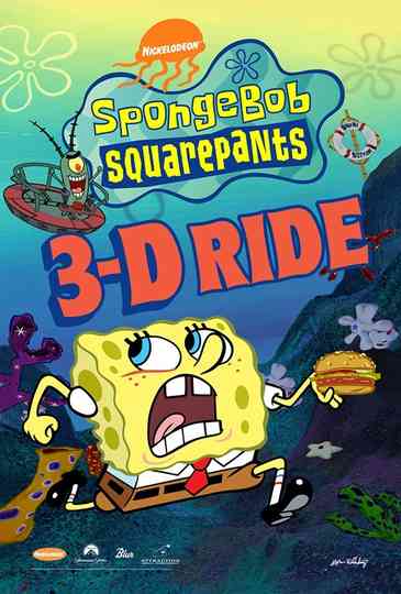 SpongeBob SquarePants 3-D Ride Poster