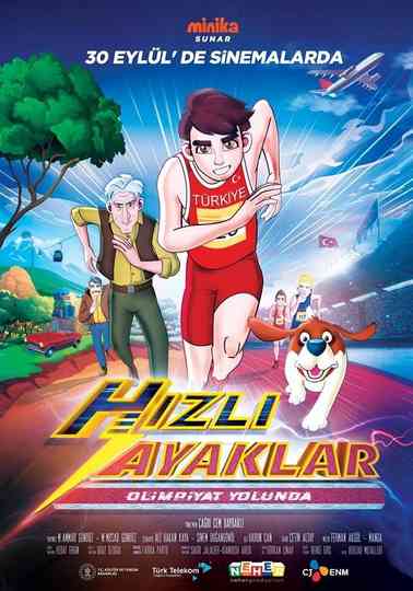 Hızlı Ayaklar - Olimpiyat Yolunda Poster