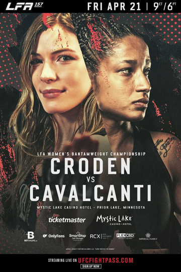 LFA 157: Croden vs. Cavalcanti Poster