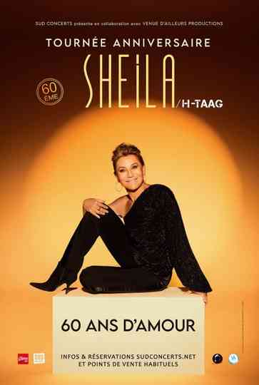 Sheila - Tournée anniversaire : 60 ans de carrière Poster