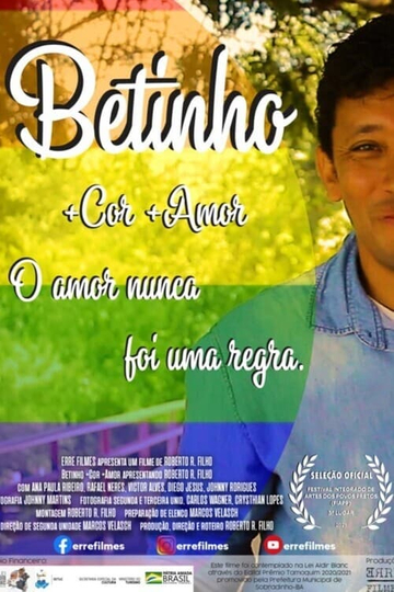 Betinho +Color +Love Poster